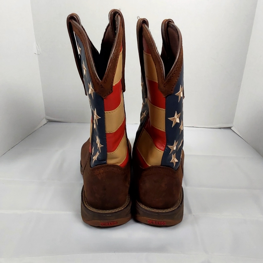 Rebel™ by Durango® Patriotic Pull-On Western Flag Boot - Picture 6 of 13